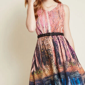 Modcloth "Certifiably Sweet" in Pink Trees